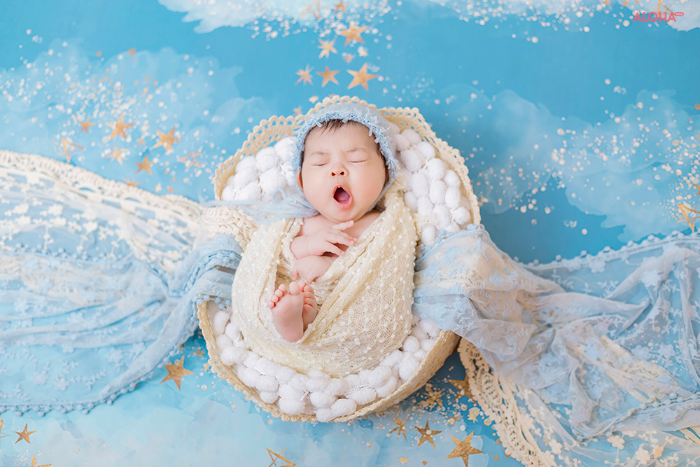 Chụp ảnh sơ sinh cho bé đang là xu hướng của thế giới