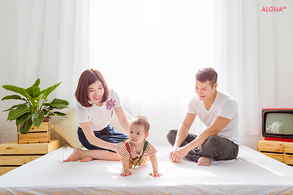 Chụp ảnh gia đình chưa bao giờ rẻ đến thế, khi bạn đến với Aloha Baby
