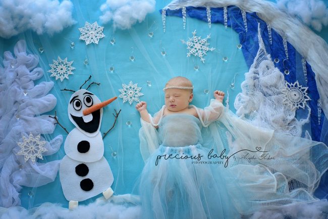 Ảnh sơ sinh độc lạ