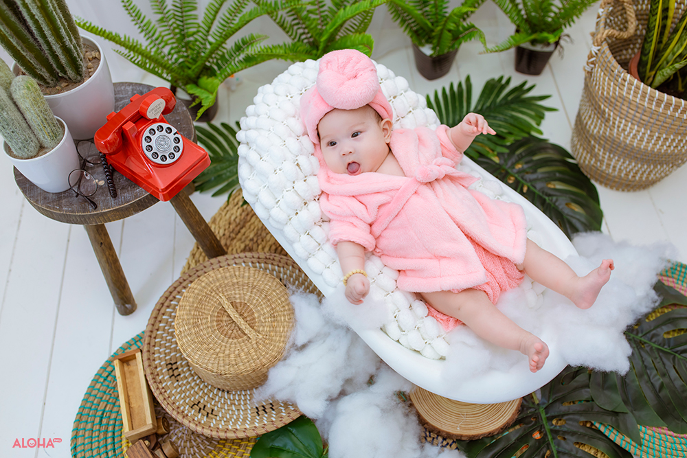 chụp liên tiếp để không phải bỏ lỡ những khoảnh khắc đẹp nhất của con.